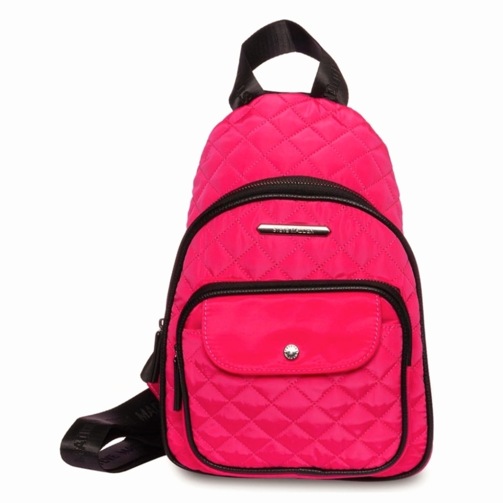 Steve Madden Barbie Pink Quilt Sling Backpack - **NWOT**